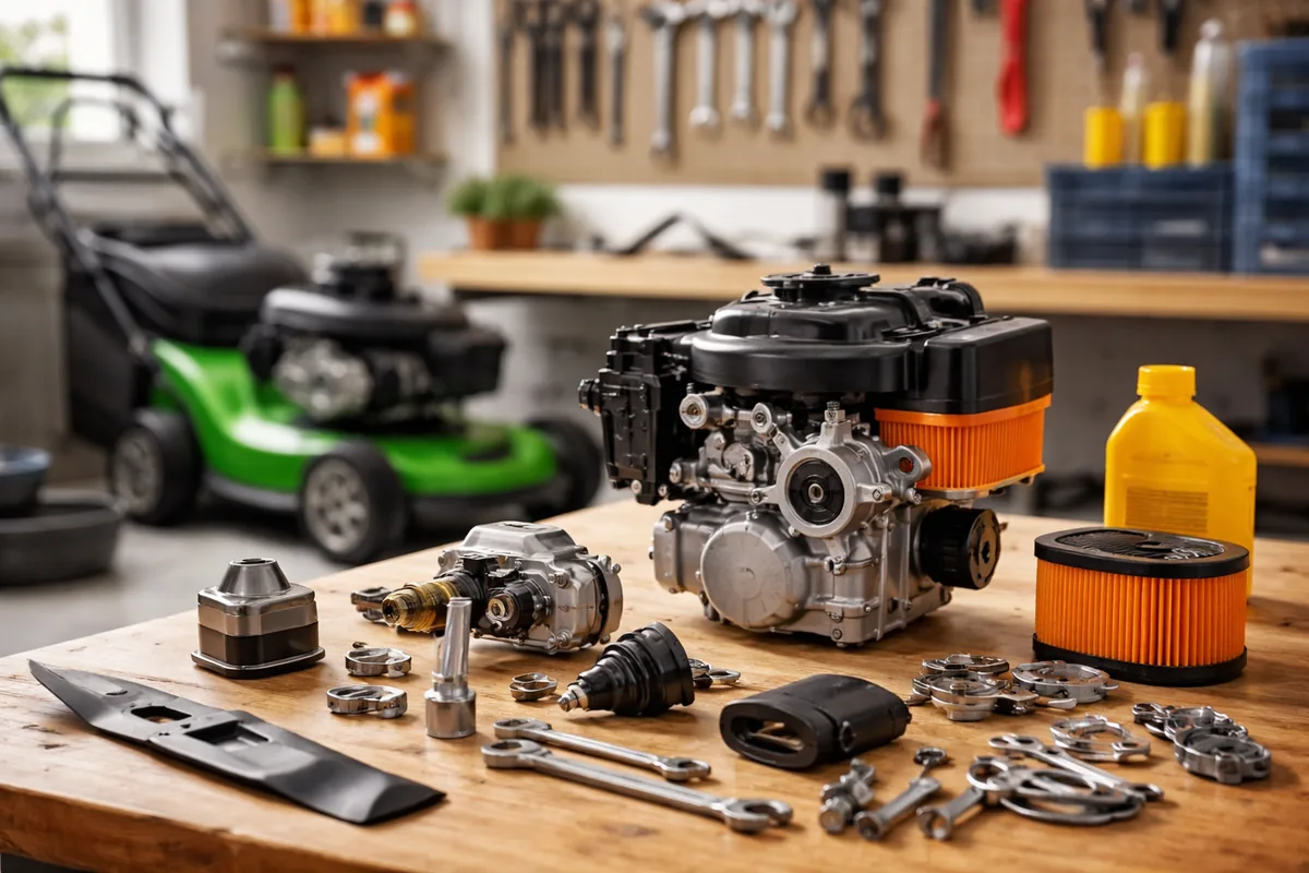Où trouver les pièces de rechange pour un moteur de tondeuse